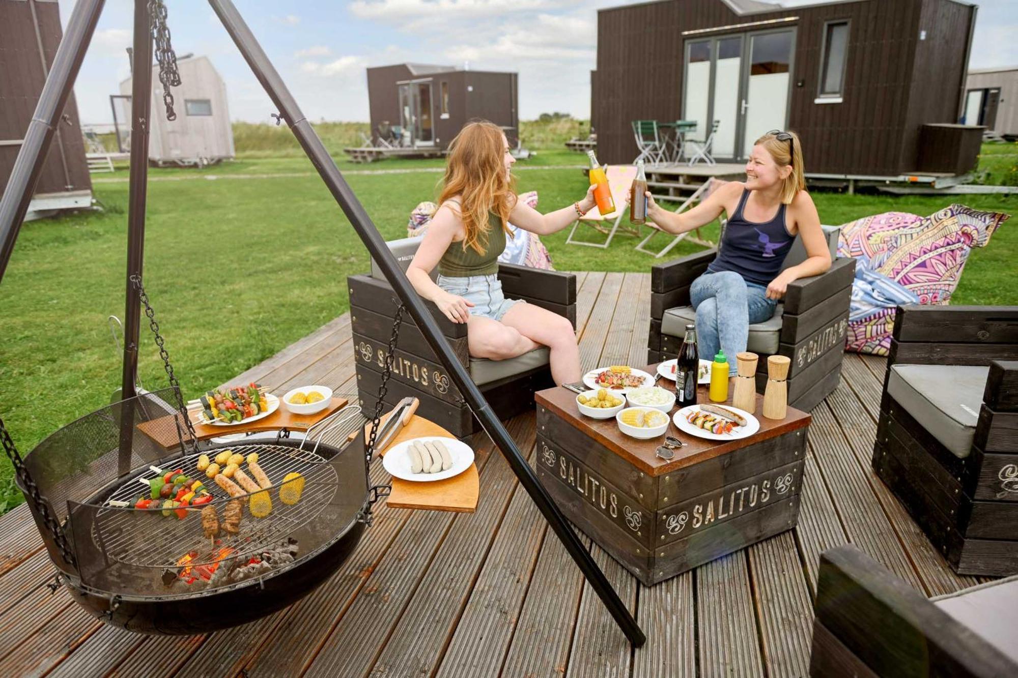 Tiny House Nature 2 Innenlage - Green Tiny Village Harlesiel Carolinensiel Eksteriør bilde